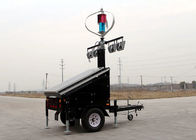 Mobile Energy Vehicle  Solar Wind Hybrid System  48V For  Trailer Power Supply