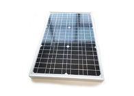 MC4 Connector Monocrystalline Silicon Solar Panels 30 Watt 36V Energy Saving