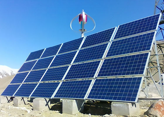 Commercial Solar Wind Hybrid System Maglev Vertical Axis Wind Turbine