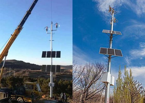 Commercial Solar Wind Hybrid System Maglev Vertical Axis Wind Turbine