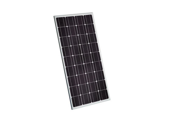 Professional 145W Monocrystalline Silicon Pv Panels High Transmission Tempered Glass