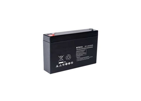 6V Rechargeable Sealed Lead Acid Battery 1.3Ah-12Ah  ABS Engineering Plastic Shell