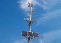 High Efficiency Solar Wind Hybrid System Monitoring Power Supply System