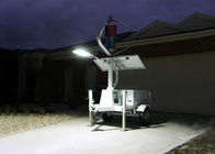 Mobile Lighting Combined Solar And Wind Energy System 20 Years Design Life
