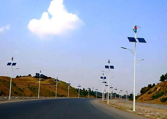 Energy Saving Solar And Wind Powered Street Lights Environment Friendly