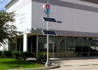 Commercial 18W Solar And Wind Powered Street Lights 600W Wind Turbines