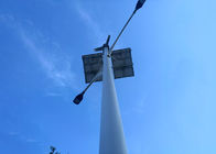 8M Pole Hybrid Solar And Wind Energy System 24V 400Ah Lead Acid Battery Durable