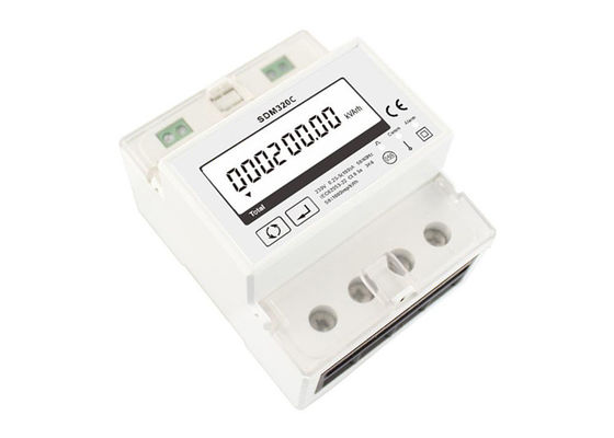 Remote Control Single Phase Electric Meter Modbus RTU SDM320C For Energy System