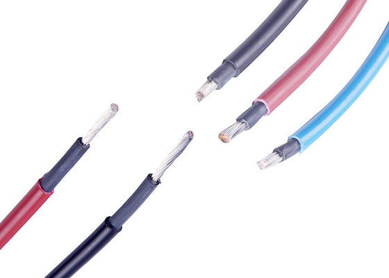 XLPE Insulation Electrical Power Accessories 1000V 1500V Single Core PV Cable