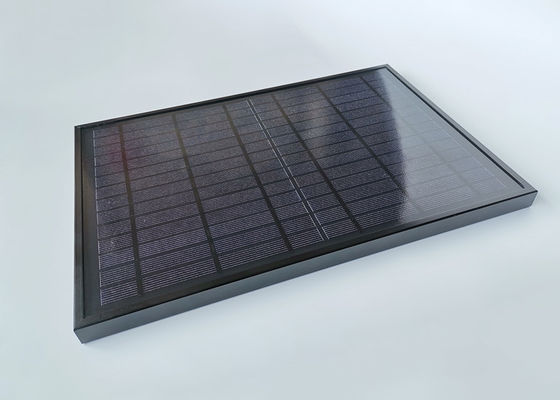 12W Single Crystalline Silicon Solar Cell 18V Small Monocrystalline Pv Cell