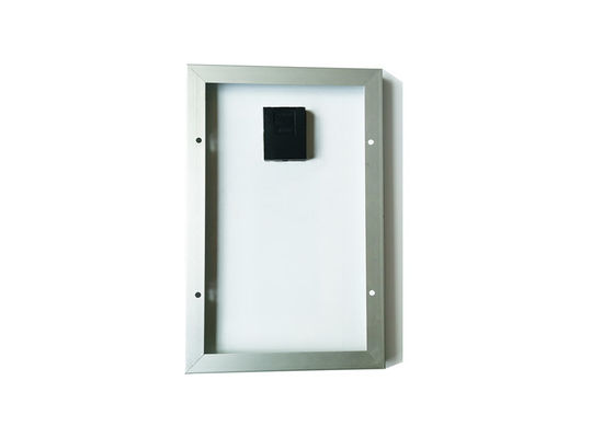 6W Monocrystalline Silicon Cells 18V Anodized Aluminium Alloy Solar System Application