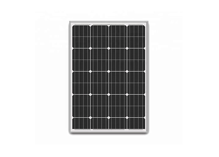 Energy Saving Monocrystalline Solar Module 100W 18V  Environmental Friendly